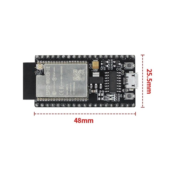 Esp-wrover-ie Wifi -kehityskortti Esp-wrover-ie Core -kortti Wifi +bluetooth-yhteensopiva sarjaportti