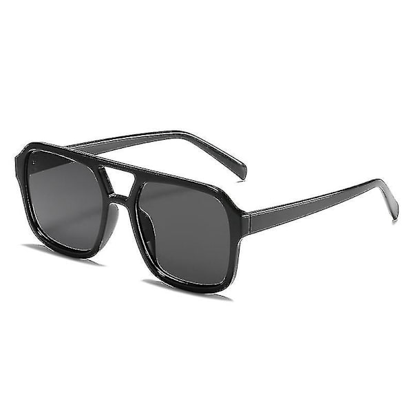 Retro Double Brids Square Solbriller C S Gradient Briller