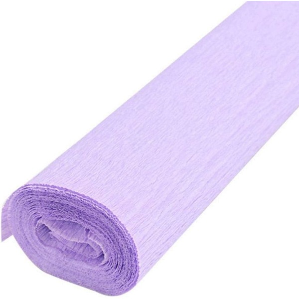 Kreppipaperi Värillinen paperi Kimppu Lahjapaperi Kukkakaupan kimppuihin DIY-kääre 50*250cm Vaaleanpunainen 1 kpl light purple blue