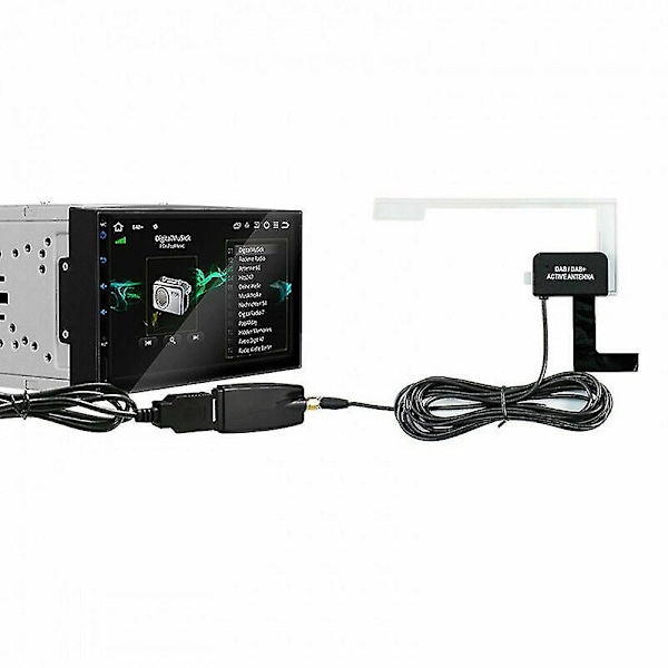 Usb Dab Modtager Tuner Disk Antenne Adapter Stick Til Android Bilradio Bil Usb-dab Radio Radio Modtager