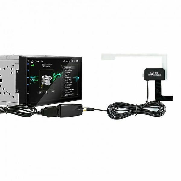 Usb Dab-mottaker Tuner Diskantenneadapter Stick For Android Bilradio Bil Usb-dab Radio Radiomottaker