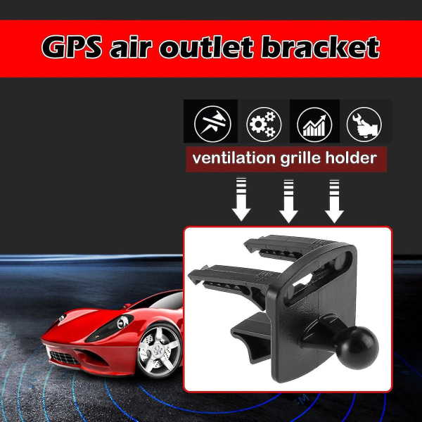 GPS Ventilationsgaller Hållare Navigationshållare För Nuvi Ny