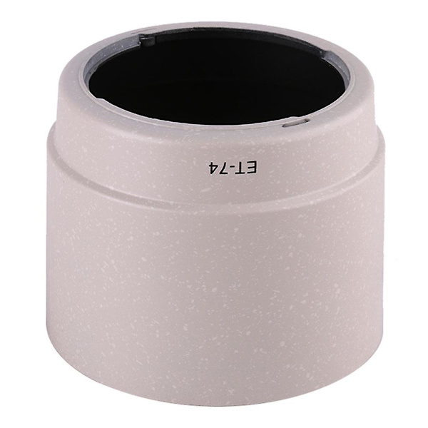 Hvit Objektivhette Et74 Et-74 For Canon Ef 70-200mm F/4l Is Usm Objektiv Bajonettfeste