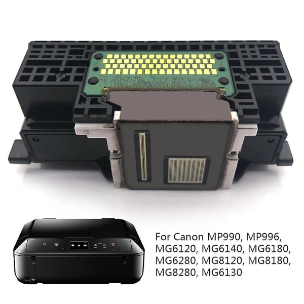 Qy6-0078 Udskiftningssprøjtedyse Printhoved Kontorelektronik Printerreparationsdele til Mp990 Mp996 Mg6120 Mg6140 Mg6180 Mg6280 printere tilbehør