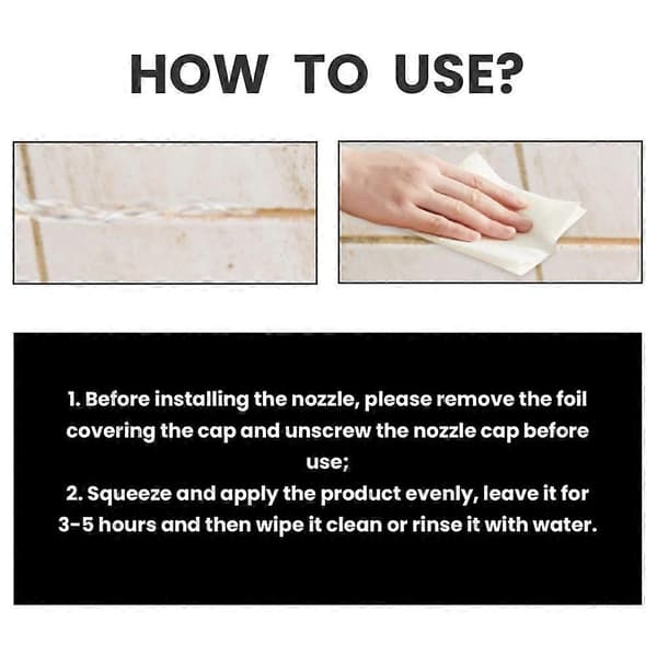 Miracle-Mold Stain Removal Gel Multi-Surface Kök Badrum Universal Köksrengöringstillbehör