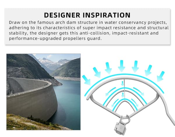 Integreret propelbeskytter til Dji Mini 3 Pro Drone Propelle