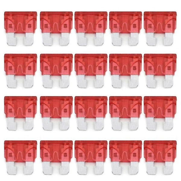 20pcs 10a 10amp Medium Blade Fuse Car/rv/boat/truck/motorcycle Ato/atc