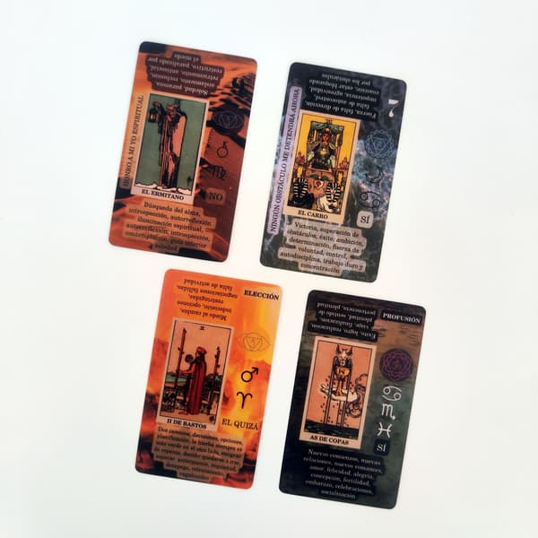 Populära brädspel Lär dig Tarot Spanska kort Learning Tarot