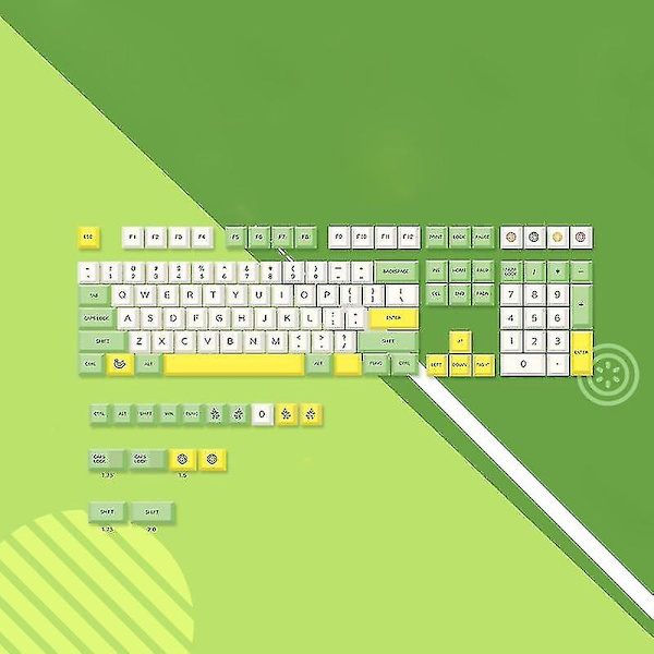 Xda Höjd Pbt Keycaps Frukt 135 Tangenter Keycap För Mekaniskt Tangentbord Dye Subb