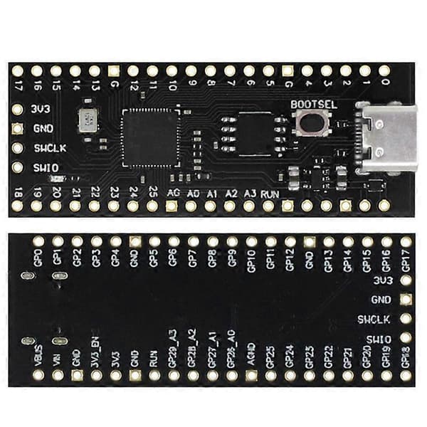 YD-RP2040 Udviklingskort 16MB Flash Core Board Kompatibelt PICO Dual-Core Microcontroller Bundkort