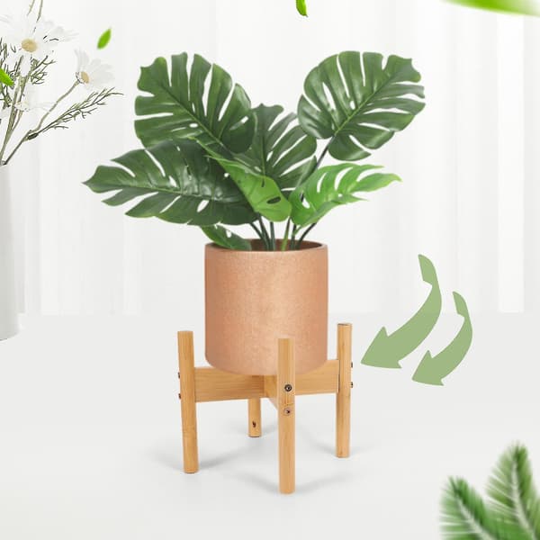2-pack inomhusväxt D bambu blomkruka H, krukställ ,,sv, uteplats