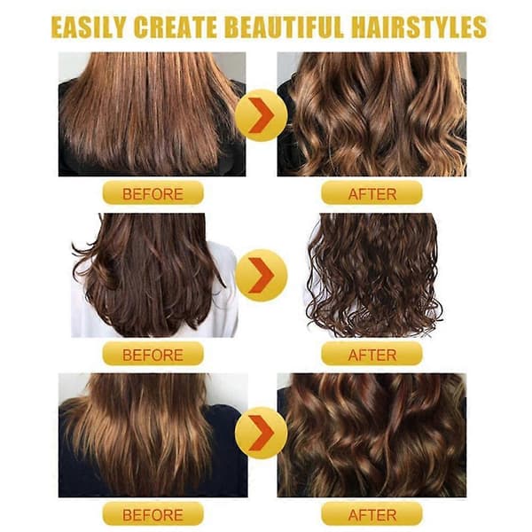Hårvolymkräm, Elastin Lockig Hår Lockdefinierande Kräm Styling
