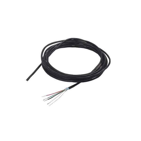 Skjermet 4-leder tilkoblingskabel for gitarmikrofon 24awg 3m lengde gitardeler