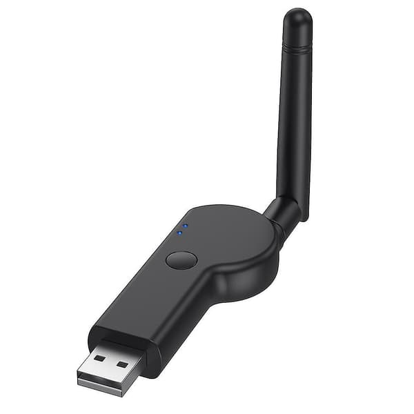 Usb Bluetooth 5.2 Adapter Bluetooth-kompatibel 5.2 Usb Sender 3.5mm Ekstern Antenne Datamaskin