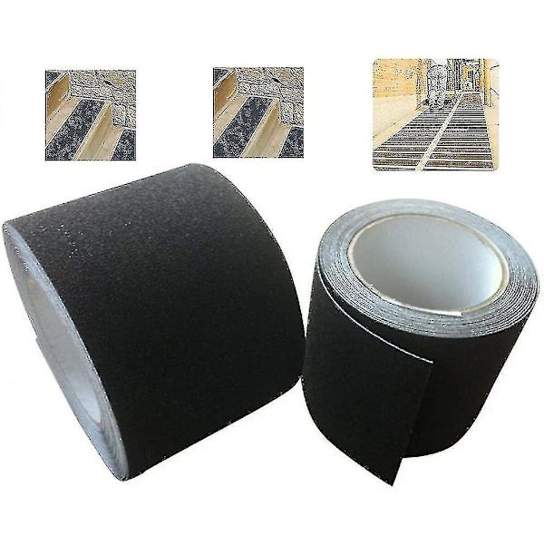 Anti-slip Tape 10m Højgreb Anti-slip Tape Anti-slip Fastgørelse, 1 Stk, Sort