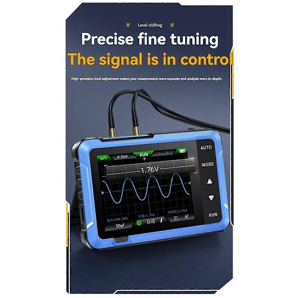 FNIRSI Digitalt Oscilloscop Signalgenerator Multimeter