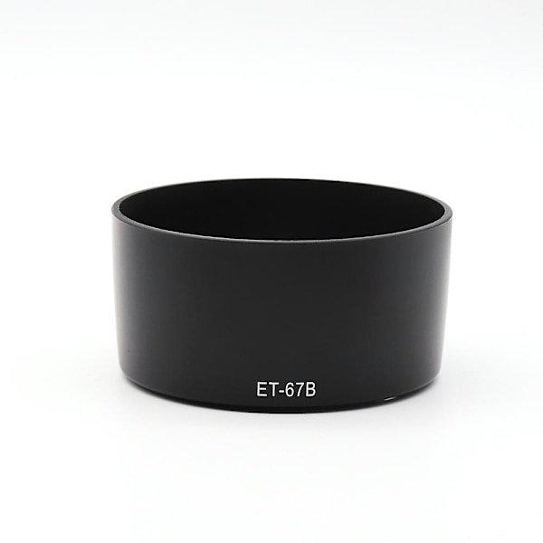 For Canon Ef-s 60mm F/2.8 Usm Macro Lens , Bayonet Mount Lens Hood , Replacement For Et-67b