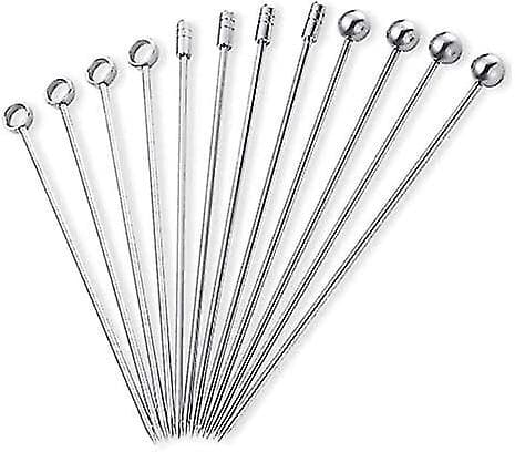 45-pack rostfria cocktailpinnar