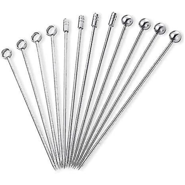 45 Pack Stainless Steel Cocktail Picks Martini Pick