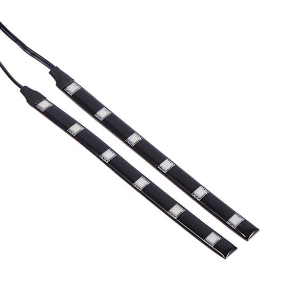 2x 6led 5050 Smd Motorcykel LED-remsa Blinkers Blinkers Blinkers Gult