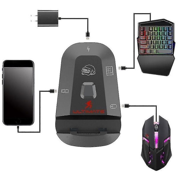 Pubg Mobile Gamepad -ohjain Usb-pelihiirimuunnin Ios 13.4 Androidille Pc Bluet