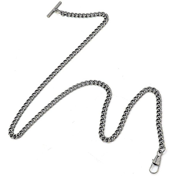 Urkæder Retro T-bar Metal Lommeur Tilbehør Antikke Kæder Vest