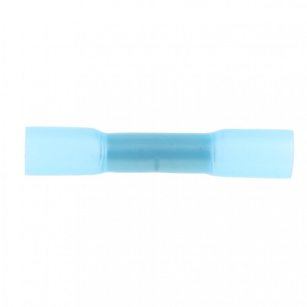 20 Varmekrympbare Terminaler Butt Crimp End Terminaler Awg 16-14 Blå