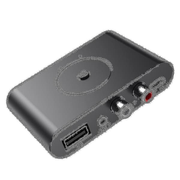 Bluetooth 5.3 lydmottaker trådløs Nfc lydadapter U-disk Rca 3,5 mm Aux stereomottaker