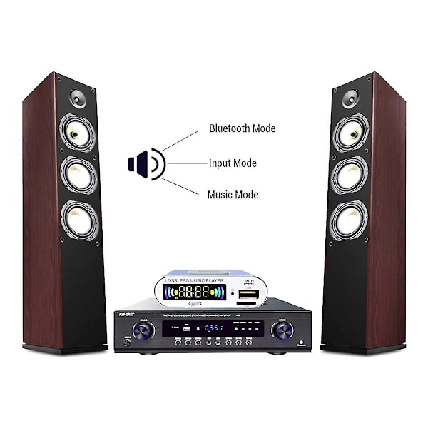 Bluetooth 5.0 Audiomodtager, Mp3 Digital Musikafspiller, Fm R
