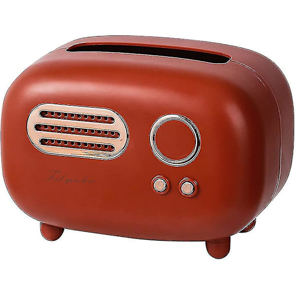 Kestävä ja käytännöllinen retro-muoviinen nenäliinapurkki kotiin. Kylpyhuone