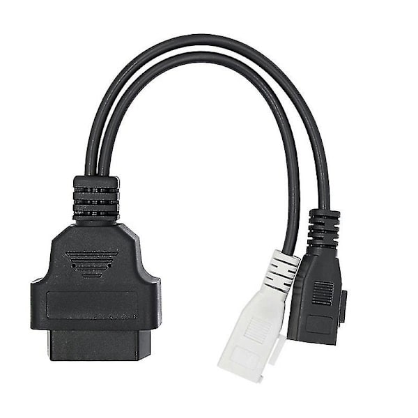 Obd Ii Obd2 -kaapeli 2 X 2-napainen Obd2 16-napaiseen naarasliittimeen Diagnostiikkasovitin -