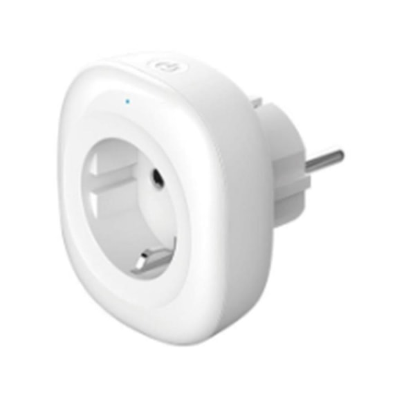 Zigbee Plug Veggkontakt Eu 16a Smart Adapter Strømovervåking Fjern Stemmestyring For Tuya Eu Plugg