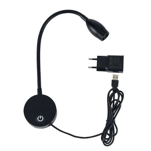 Led-leselampe, dimbar LED-lys, skrivebordslampe for studier, arbeidslampe, nattbordslampe for soverom