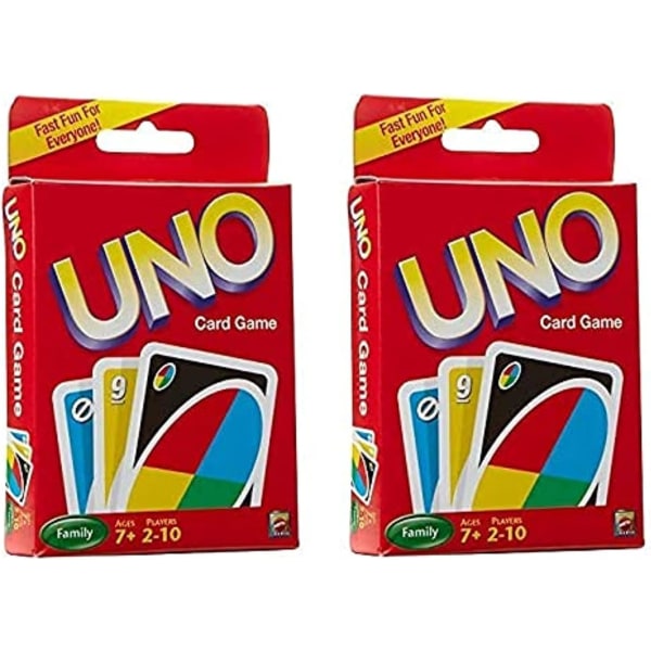 UNO kortspel (2-pack)