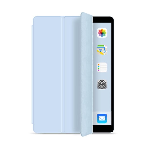 Fodral för iPad 6:e generationen/iPad 5:e generationen 9,7 tum iPad Air 1 2 Fodral för iPad Pro 9,7 2016 2017 2018 iPad Air 5 Air 4 2022 10:e 10,9 iPad Air 410.9 Light Blue