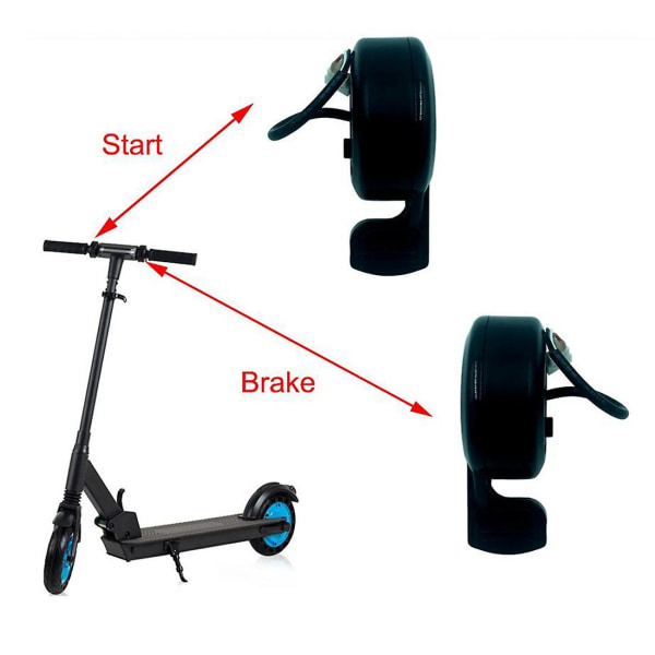 Elektrisk scooter accelerator/bremse hastighedskontrol til Qingmai Qmwheel X8 Pro elektrisk scooter acc