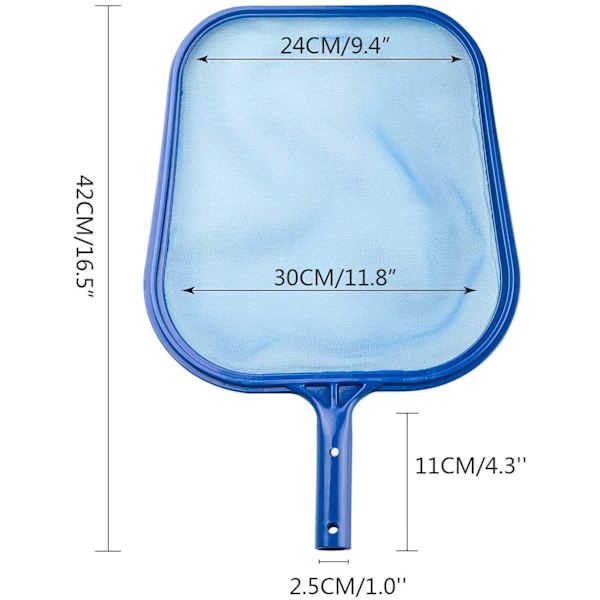 Fintmasket Poolnet, Professionel Poolskimmer, Poolbladnet
