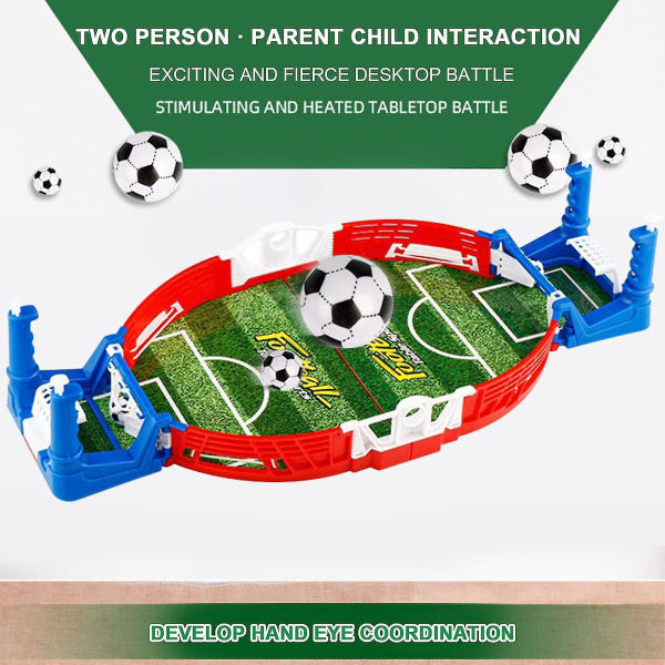 Mini Bord Fotboll Sport Fotboll Spel Boll Interaktiva brädleksaker för barn