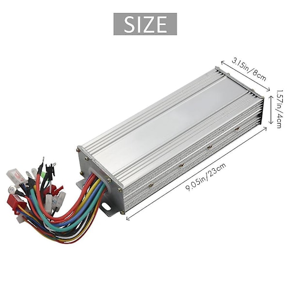 48v 60v 64v 1500w Harjaton Ohjain/Sähköpyörän Ohjain/BLDC-Moottorin Ohjain Sähköpyörälle/