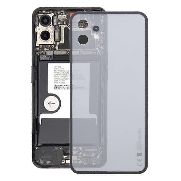 Kompatibelt bakstycke för Nothing Phone 1 A063 Black