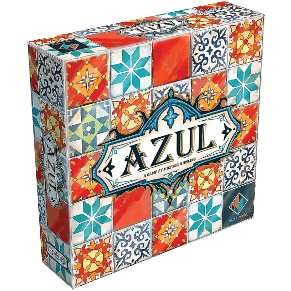 Azul brettspill | Strategi brettspill | Plassering av mosaikkfliser |  Familie brettspill for voksne og barn | 8 år og oppover | 2 til 4 spillere  | Gjennomsnitt 32a4 | Fyndiq