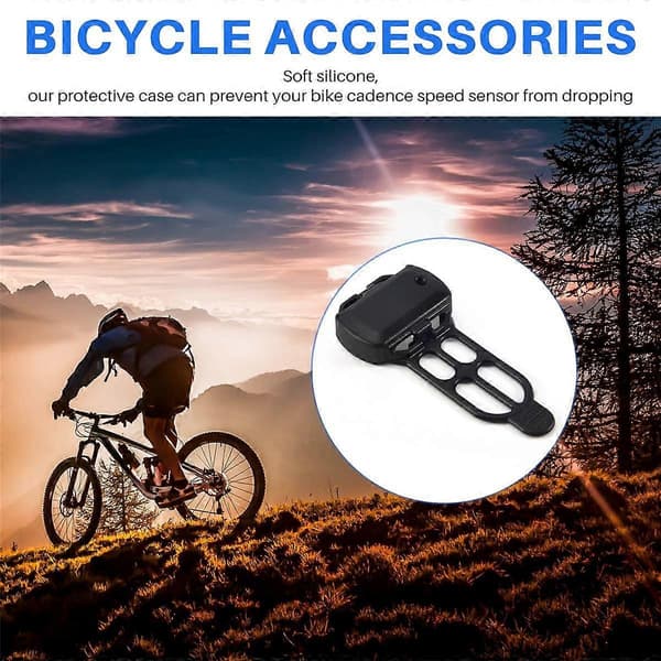 Cykel Gel Beskyttende Etui til Sensor, , Computer Sensor Sort Cover, 1 stk