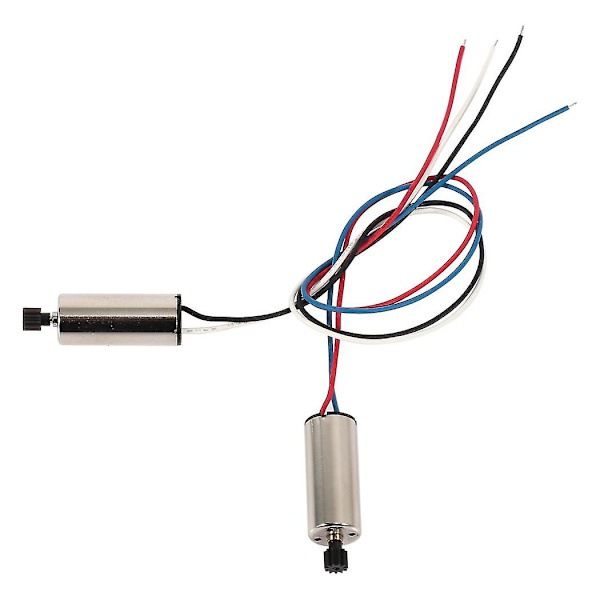 2 stk Motorer til Xs809 Xs809hc Xs809hw Mini Foldbar Selfie RC Quadcopter Reservedele CW Motor + CCW Motor