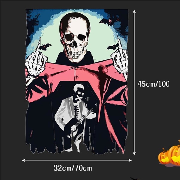 Halloween Haveflag Halloween Fest Udendørs Dekorationer Halloween