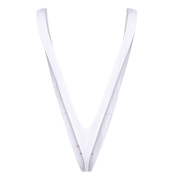 Julegave til menn - Sexy Mankini Thong Snømann Rein Rudolph med rød nese Truser Cosplay Undertøy Julegave Body