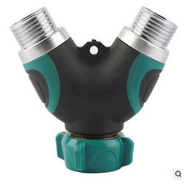 Havevandsslangefordeler, 2-vejs hanehane-adapter