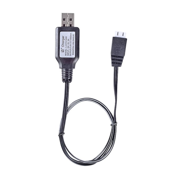 7,4V Li-ion Batterilader 1000mA Xh-3P Omvendt Interface USB-opladningskabel