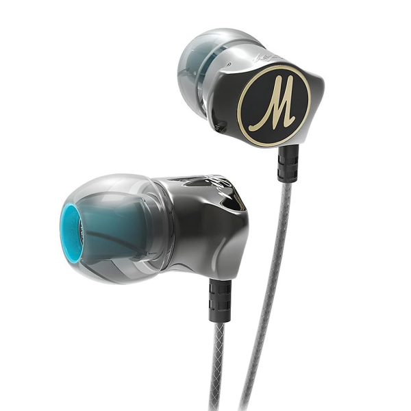 Dm7 Earphone Stereo Støjreducerende In-ear Headset Indbygget