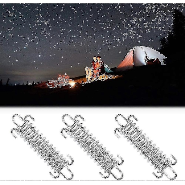 4st Spänningsfjädrar Spiral Fjädrar För Tält Markis Monterings Tillbehör, Tält Stark Vind Fjäder Vindrep Spänne Utomhus Camping Höghållfast Ste -Z