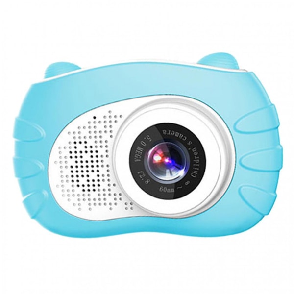 1,5 lcd mini lekekamera for barn Søt digitalkamera for barn blå